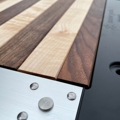 IGTテーブル天板 ウォールナット×タモ