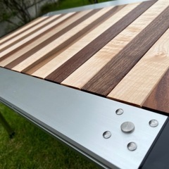 IGTテーブル天板 ウォールナット×タモ