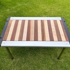 IGTテーブル天板 ウォールナット×タモ