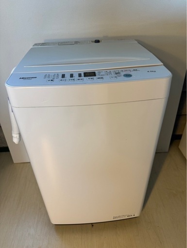 ハイセンス洗濯機　配送可能