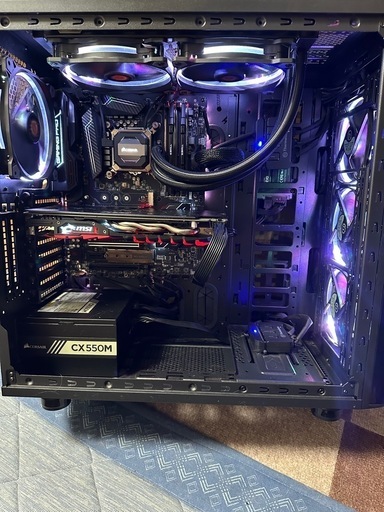 自作ゲーミングPC　i7-7700k 16GB GTX1060-6GB