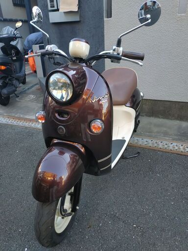 【洒落疾駆】ヤマハ vino-DX(SA54J)4ST-FI車 2016年式!距離浅