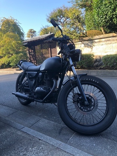 ◆旧車実動◆Kawasaki250TRボバーカスタム車