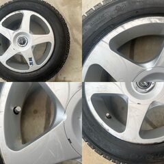 スタッドレスタイヤ及びアルミホイール