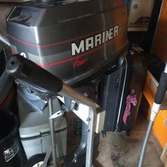 船外機4馬力  2スト 混合ガソリン