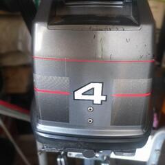 船外機4馬力  2スト 混合ガソリン