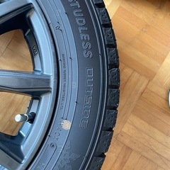 現行ハスラー用スタッドレスレスタイヤ 1シーズン4本の中古