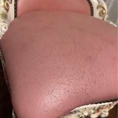 ロココ調スツール・アンティーク調ソファー2点セット