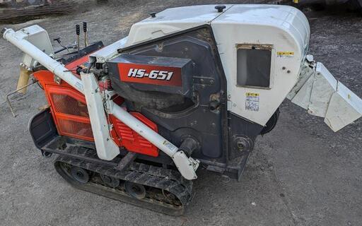 鹿児島発クボタディーゼルエンジンハーベスタHS651