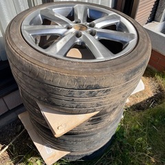 タイヤホイールセット　4本　トヨタ純正　18インチ　225/45/18 クラウン　マークX