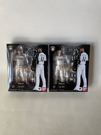 バンダイ S.H.フィギュアーツ 大谷翔平 背番号 11 北海道日本ハムファイターズ 二刀流 ピッチャー 打者 完全未開封自宅保管品