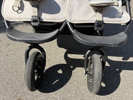 AirBuggy エアバギーココダブル 双子 2人乗りベビーカー ベージュ 楽天 