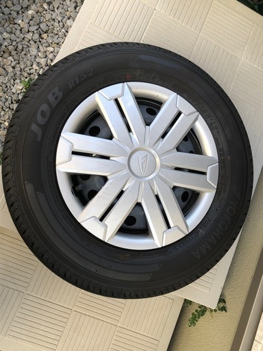 ダイハツ軽トラ、軽バン夏タイヤ 145/80R12 80/78B LT