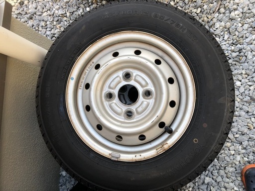 スズキ軽トラ、軽バン夏タイヤ  145/80R12 80/78N LT