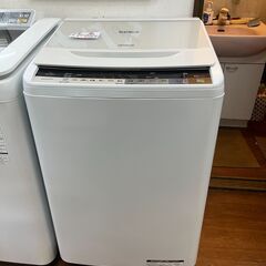 リサイクルショップどりーむ天保山店　No14717　洗濯機　HITACHI　2017年製　8.0㎏　高性能洗濯機　蓋つき