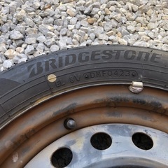 スズキ夏タイヤ　ブリヂストン  NEWNO 155/65R14 75H 