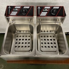 卓上2槽電気フライヤー