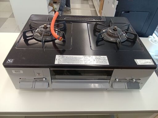 ★ジモティ割あり★ノーリツ  ガステーブル ＬＰガス用  19年製 動作確認／クリーニング済み TC1755