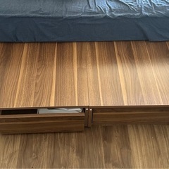 値引き交渉🉑小上がりになるセミダブルベッドフレーム