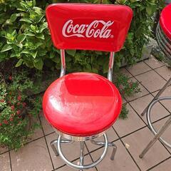 コカコーラ バーテーブル チェア3脚