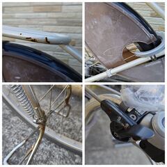 中古 電動自転車 3段変速 26インチ 軽整備済み 防犯登録対応 町田市 相模原市 MM452