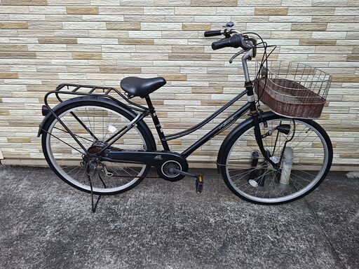 中古自転車 6段変速 26インチ LEDオートライト 軽整備済み 防犯登録対応 町田市 相模原市 MM454