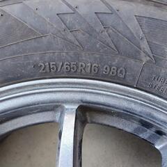 ２０２１年製アルファ−ド・ヴェルファイア　スタッドレスタイヤホイールセット 215/65/R16