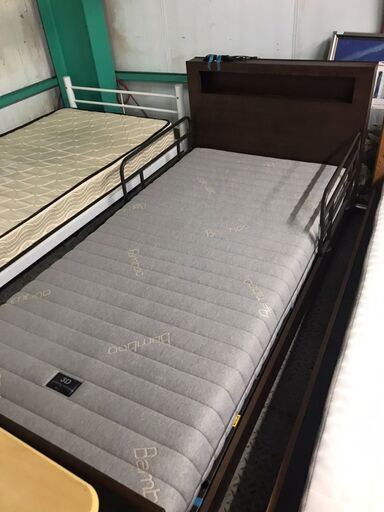 WeDOstyle　電動ベッド　天然木　リクライニングベッド　マットレス付き　ジャングルジャングル貝塚店　貝塚市　二色浜