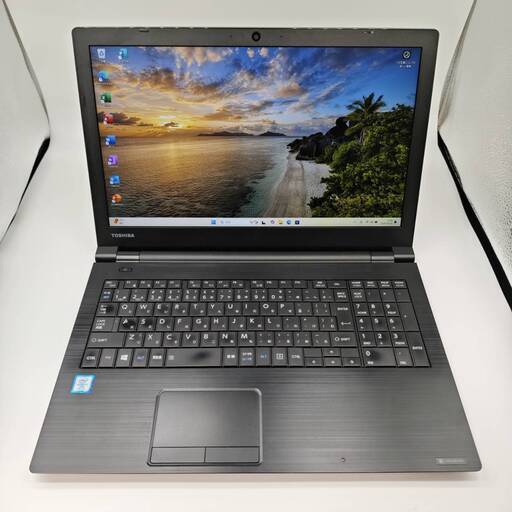 フルHD 動作◎ 15.6 東芝 ノートPC Dynabook Core i7-7600U windows11 pro 16GB SSD256GB カメラあり オフィス (B252)