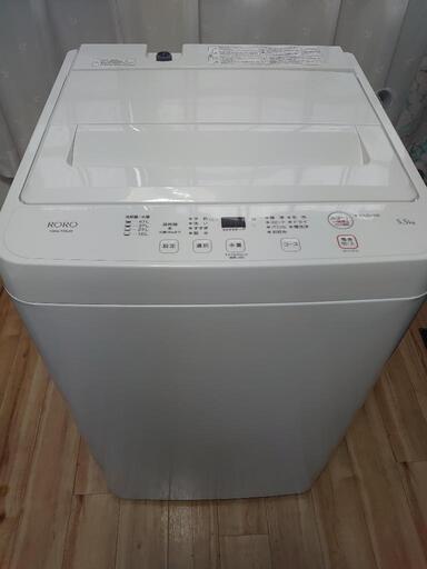 ヤマダ 5.5kg 2024年製 全自動洗濯機 美品 YWMT55LW 洗濯槽分解洗浄済\n2ヶ月間保証\n福岡市春日市配送料無料