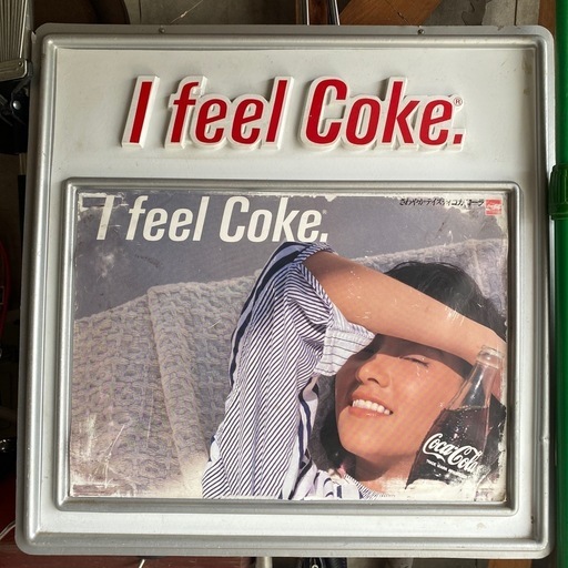 超希少　レトロコカコーラ看板