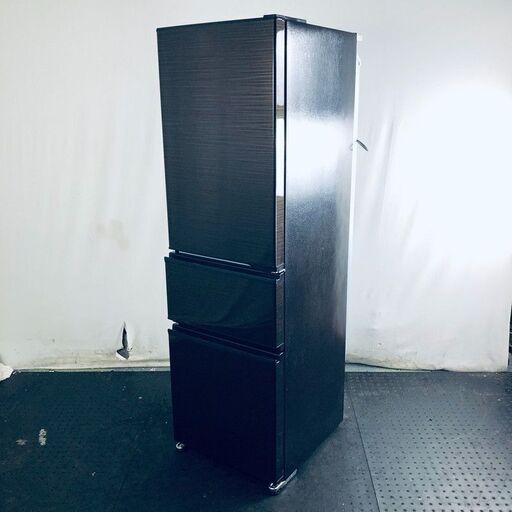ID:rg219518 【自社配送エリア内限定】三菱 MITSUBISHI 冷蔵庫 ファミリー 中古 2020年製 3ドア 300L ブラウン ファン式 右開き MR-CX30BKE-BR  【リユース品：状態B】【送料無料】【設置費用無料】