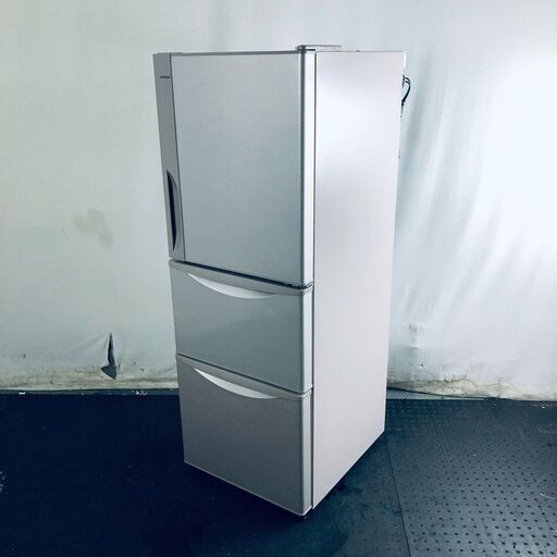ID:rd24261 【自社配送エリア内限定】日立 HITACHI 冷蔵庫 ファミリー 中古 2016年製 3ドア 265L ゴールド ファン式 右開き R-27FV(T)  【リユース品：状態B】【送料無料】【設置費用無料】