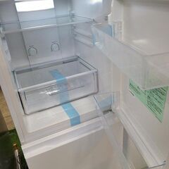 J7841 ★6ヶ月保証付★　★新古アウトレット品！★AQUA　アクア　２ドア冷蔵庫　AQR-14P　ホワイト　2024年製 クリーニング済み