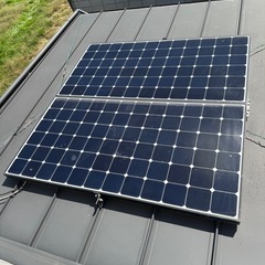 ソーラーパネル24V 250W 2枚 コントローラー デジタル計 ケーブル