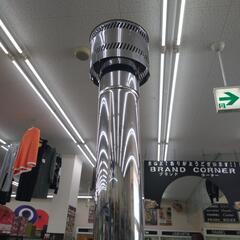 ★ジモティー割引有★ ホンマ製作所 ステンレスストーブ コンロセット 薪ストーブ アウトドア 中古品 