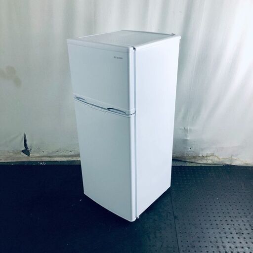 ID:re11083 アイリスオーヤマ IRISOHYAMA 冷蔵庫 一人暮らし 中古 2022年製 2ドア 118L ホワイト 直冷式 右開き IRSD-12B-W  【リユース品：状態A】【送料無料】【設置費用無料】