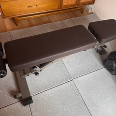 ホームジム　ダンベル　ベンチ　筋トレ　可変ダンベル　　