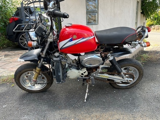 ポッケ改 YZ80エンジン搭載