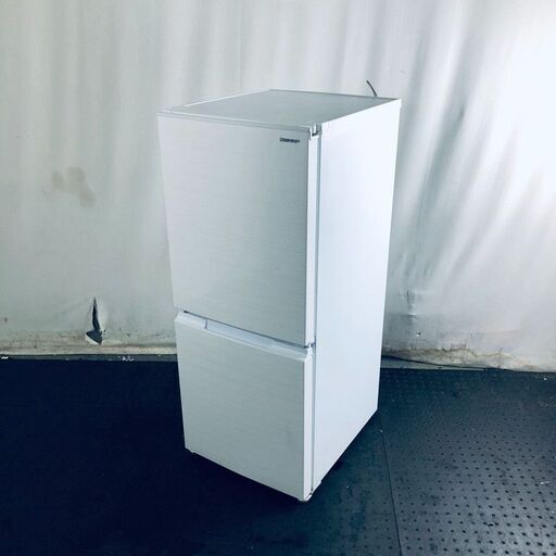 ID:re11087 シャープ SHARP 冷蔵庫 一人暮らし 中古 2021年製 2ドア 152L ホワイト ファン式 両方開き SJ-D15H-W  【リユース品：状態B】【送料無料】【設置費用無料】