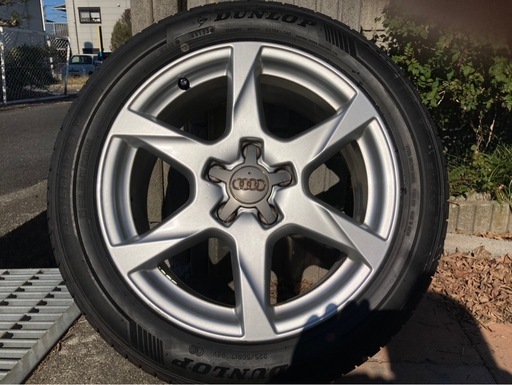 アウディ純正　アルミホイール 4本セット AUDI アウディ 純正5-arm design 5アーム デザイン 中古ホイール 4本