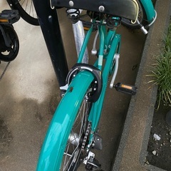 [10/16 まで,もう海外に行く予定]ブリヂストン ベガス BRIDGESTONE VEGAS E.X 20インチ　小径車（ミニベロ）　コバルトグリーン VEG03T 1C96CF0