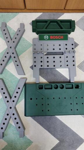 BOSCH ボッシュ ワークデスク トレーラーセット  おもちゃ