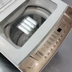 【美品】ヤマダセレクト 全自動洗濯機 8.0kg 2022年製