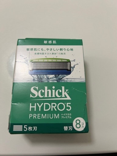 シックハイドロ5 替刃　８個入り