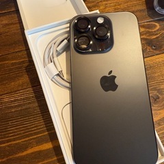 iPhone15Pro 256GB ブラックチタニウム