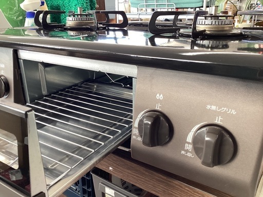 美原店 都市ガス用 ガステーブル Paloma IC-S37DX-2L 2023年製 左強火  