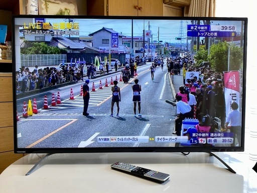 B120【4K,動画アプリ搭載】43インチ液晶テレビ 東芝REGZA 43C310X
