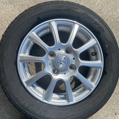 軽自動車用　13インチ　アルミホイール　タイヤ　４本セット　残り溝あり　ワゴンR ライフ　ムーブ　など