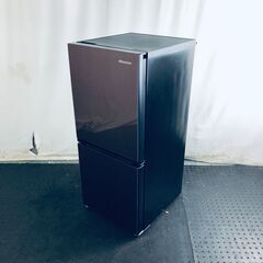 ID:rg219640 ハイセンス Hisense 冷蔵庫 一人暮らし 中古 2019年製 2ドア 134L ブラウン ファン式 右開き HR-G13A-BR  【リユース品：状態B】【送料無料】【設置費用無料】